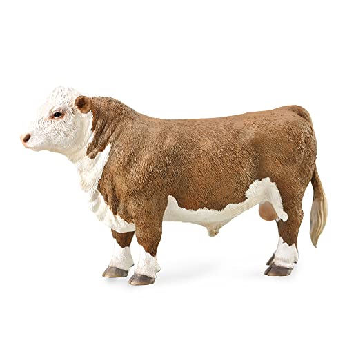 Collecta 88861 Hereford Stier, Tieraufdruck, bunt, Geen von Collecta