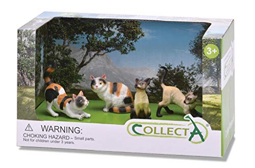 Collecta Katzen: Spielset in Geschenkbox 4-teilig von Collecta