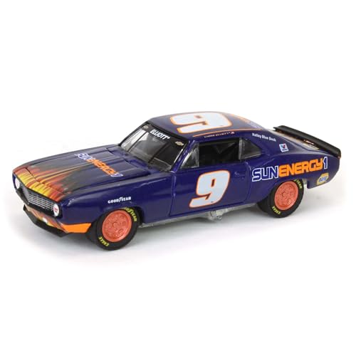 1969 Chevy #9 "Chase Elliott - Motorsports First Win Tribute Purple Metallic with Flames Hobby Exclusive Series 1/64 Diecast Model Car by Greenlight 30494 1969 Chevy #9 "Chase Elliott - Motorsports First Win Tribute Purple Metallic with Flames Hobby Exclusive Series 1/64 Diecast Model Car by Greenlight 30494 von Collectibles