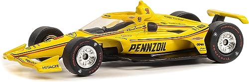 Dallara IndyCar #3 Scott McLaughlin Pennzoil Team Penske NTT IndyCar Series (2023) 1/64 Diecast Modellauto von Greenlight 11564 von Collectibles