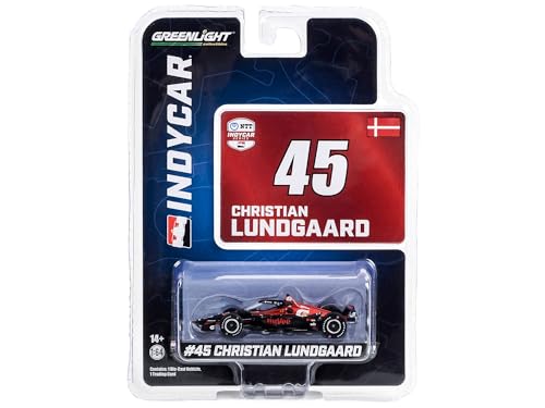 Greenlight 11562 Dallara IndyCar #45 Christian Lundgaard Hy-Vee Rahal Letterman Lanigan Racing NTT IndyCar Serie (2023) 1/64 Druckguss-Modellauto von Collectibles
