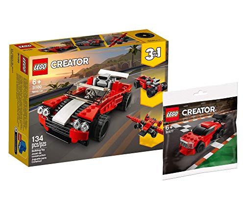 Collectix Lego Set - Creator Sportwagen 31100 + Creator Megastarkes Muscle-Car 30577 (Polybag) von Collectix