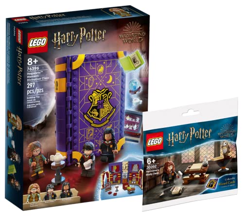 Lego Set - Harry Potter Hogwarts Moment Wahrsageunterricht 76396 + Hermines Schreibtisch (Polybag) 30392 von Collectix