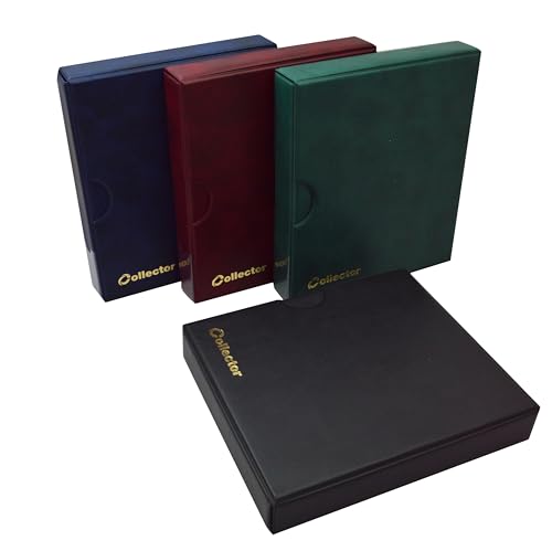 COLLECTOR - Ordner für Geldscheine im Format eines Buches mit 15 Seiten und 15 Trennwänden – sehr große Kapazität (Grün) COLLECTOR - Ordner für Geldscheine im Format eines Buches mit 15 Seiten und 15 Trennwänden – sehr große Kapazität (Grün) von COLLECTOR
