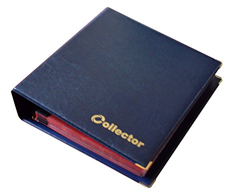 Collector Münz-Sammelalbum für 200 Verschiedene Münzen-Größen, für 2 Euro Münzen und andere mittlere Größe - mit Seiten und Roten Trennblättern + Index - Blau Münzalbum Collector Münz-Sammelalbum für 200 Verschiedene Münzen-Größen, für 2 Euro Münzen und andere mittlere Größe - mit Seiten und Roten Trennblättern + Index - Blau Münzalbum von COLLECTOR