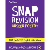 AQA Unseen Poetry Anthology Revision Guide von Collins ELT
