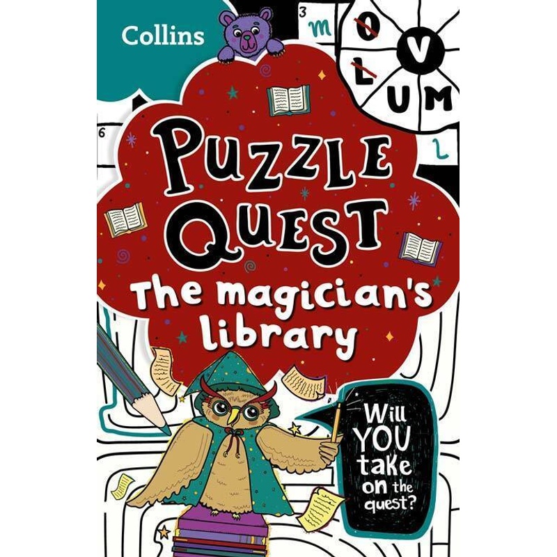 Puzzle Quest The Magician's Library von Collins Learning