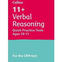 11+ Verbal Reasoning Quick Practice Tests Age 10-11 (Year 6) von Collins Reference