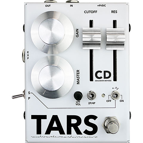 Collision Devices TARS Silver on White Effektgerät E-Gitarre von Collision Devices