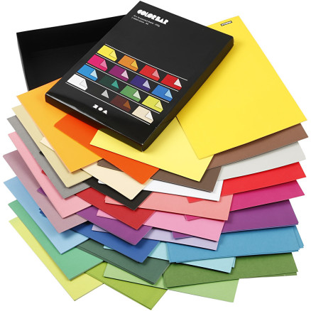 Color Bar-Karton, A4, Blatt 210x297 mm, 250 g, Sortierte Farben, 16x10 Color Bar-Karton, A4, Blatt 210x297 mm, 250 g, Sortierte Farben, 16x10 von Color Bar