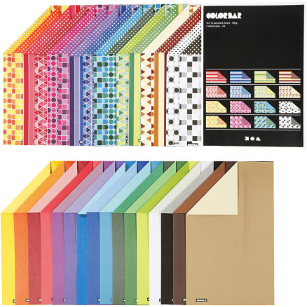 Color Bar-Karton, A4, Blatt 210x297 mm, 250 g, Sortierte Farben, 32x10 Color Bar-Karton, A4, Blatt 210x297 mm, 250 g, Sortierte Farben, 32x10 von Color Bar