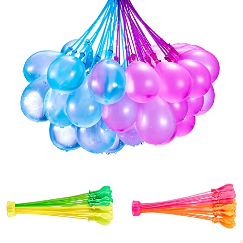 COLORBABY 47134 Wasserballons Bunch O Balloons mit Pumpe und Schnellfüllung x 100, Füllen und Schließen in 60 Sekunden, Wasserballons, Wasserspiel für Kinder, Wasserballons schnell befüllen von COLORBABY