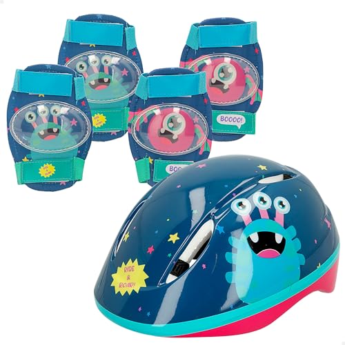 Colorbaby Child Skating Protection Kit With Ribls And Ride Monsters Hull One Size Colorbaby Child Skating Protection Kit With Ribls And Ride Monsters Hull One Size von COLORBABY