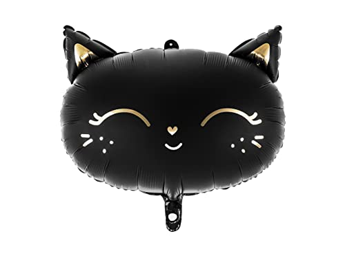 1 Ballon XXL - Cat 48cm ungefüllt von PartyDeco