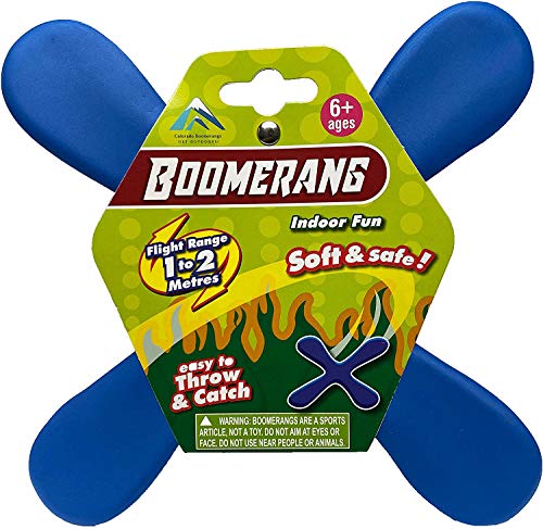 Soft Indoor Boomerang (blau) von Colorado Boomerangs