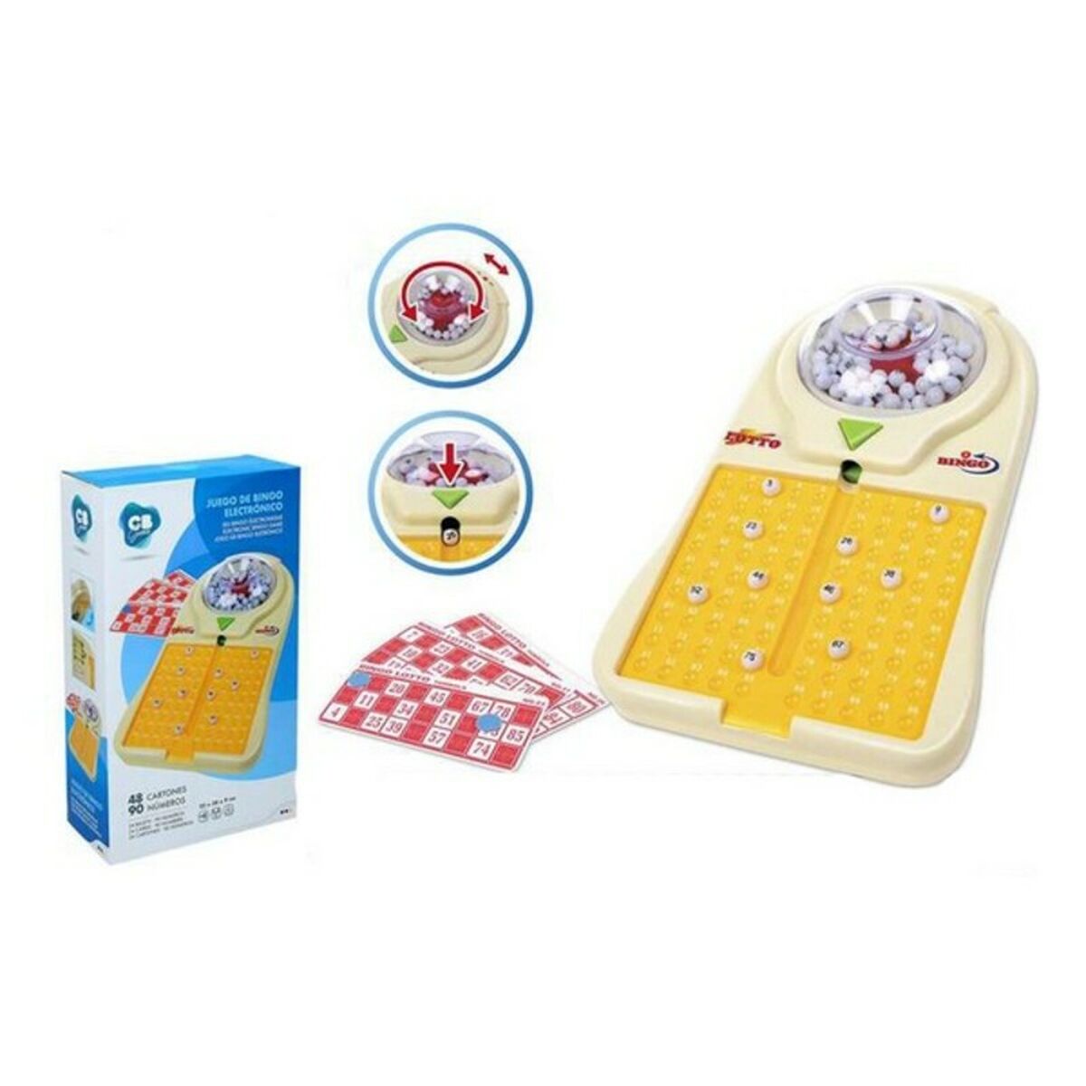 Bingo CB Games Colorbaby 25680 Gelb Pappe Kunststoff Elektrisch Bingo CB Games Colorbaby 25680 Gelb Pappe Kunststoff Elektrisch von Colorbaby