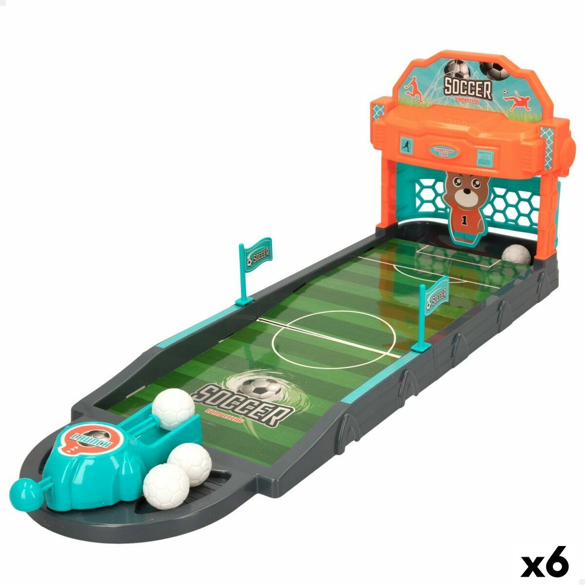 Geschicklichkeitsspiel Colorbaby Football 6 Stück Geschicklichkeitsspiel Colorbaby Football 6 Stück von Colorbaby