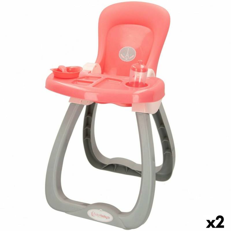 Hochstuhl Colorbaby 30 x 54 x 34,5 cm 2 Stück von Colorbaby