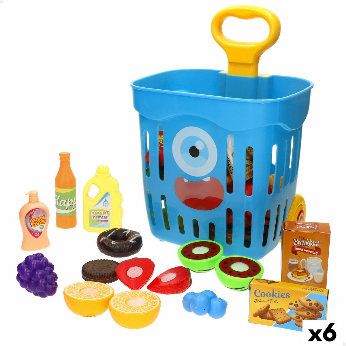 Kit aus Spielzeuglebensmittel Colorbaby 22 x 43 x 16 cm 51 Stücke 6 Stück Kit aus Spielzeuglebensmittel Colorbaby 22 x 43 x 16 cm 51 Stücke 6 Stück von Colorbaby