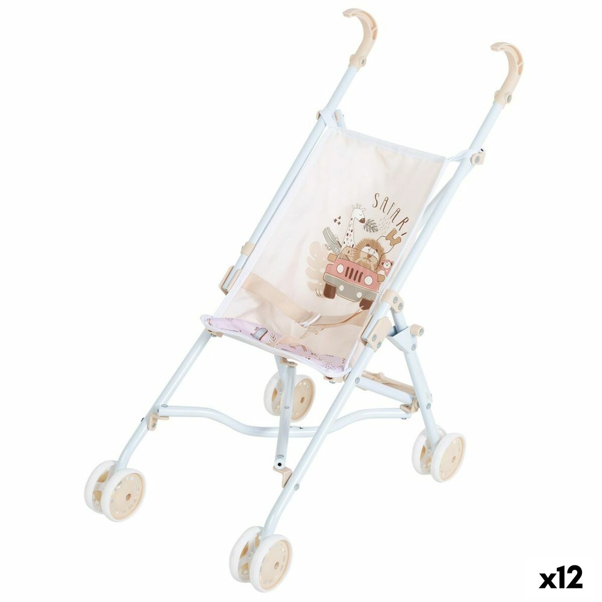 Puppensitz Colorbaby Safari 27 x 56 x 53 cm Biegsam 12 Stück von Colorbaby