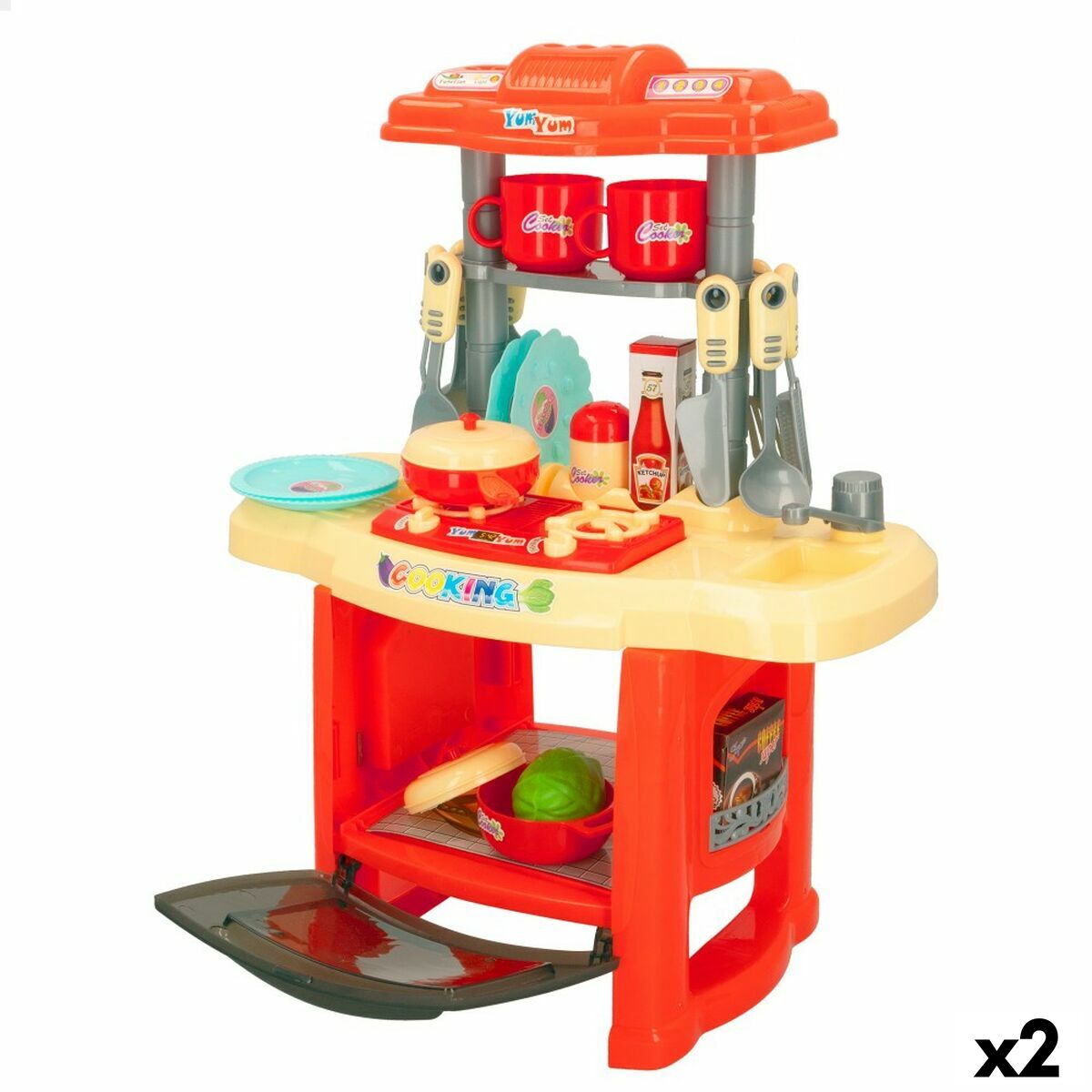 Spielküche Colorbaby 23 Stücke 37 x 47 x 23 cm Spielküche Colorbaby 23 Stücke 37 x 47 x 23 cm von Colorbaby