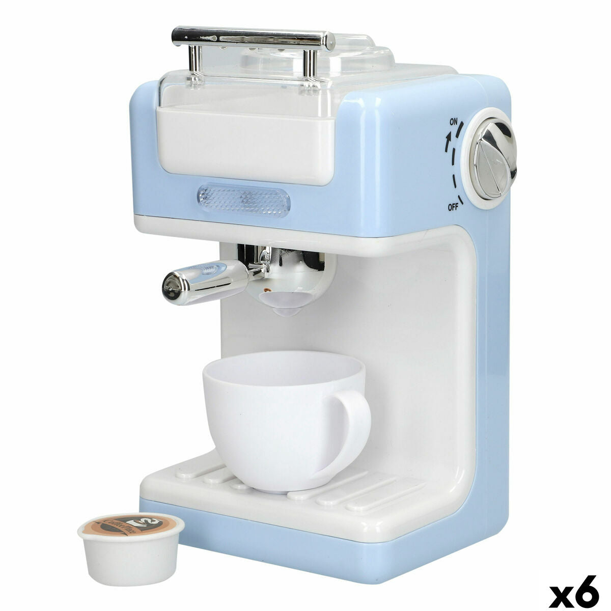 Spielzeug-Kaffeemaschine Colorbaby 6 Stück Spielzeug-Kaffeemaschine Colorbaby 6 Stück von Colorbaby