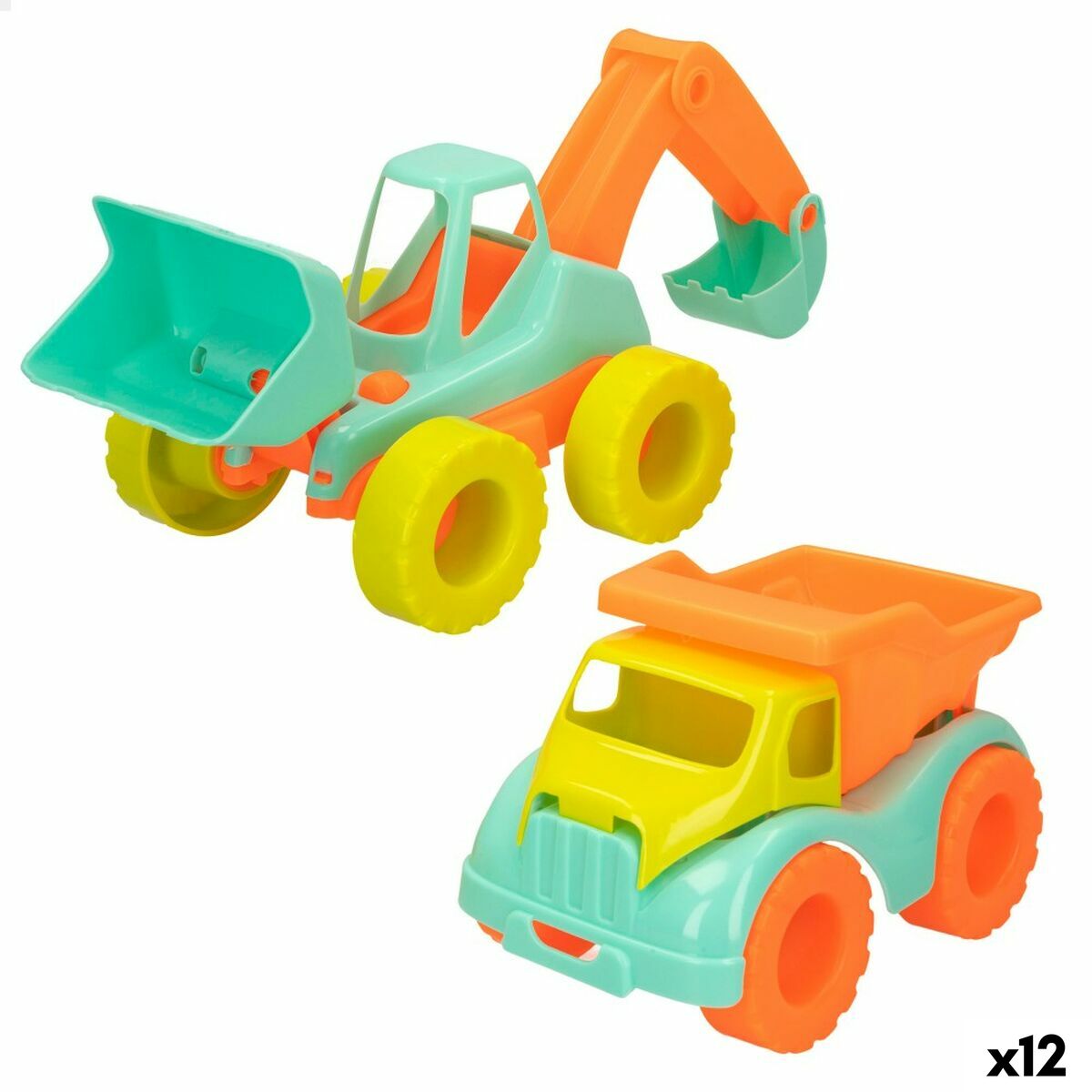 Strandspielzeuge-Set Colorbaby 2 Stücke Polypropylen (12 Stück) von Colorbaby
