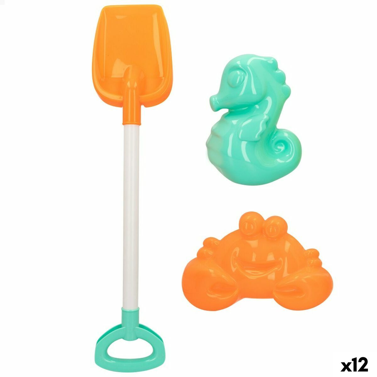 Strandspielzeuge-Set Colorbaby 3 Stücke 58 cm (12 Stück) von Colorbaby