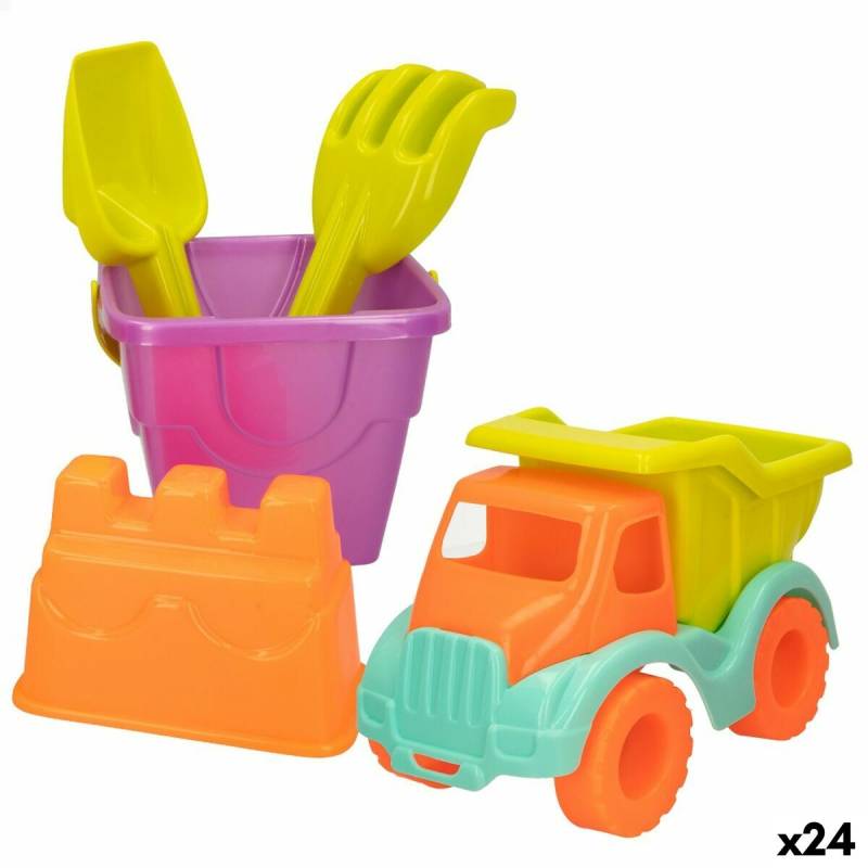 Strandspielzeuge-Set Colorbaby 5 Stücke Polypropylen (24 Stück) von Colorbaby