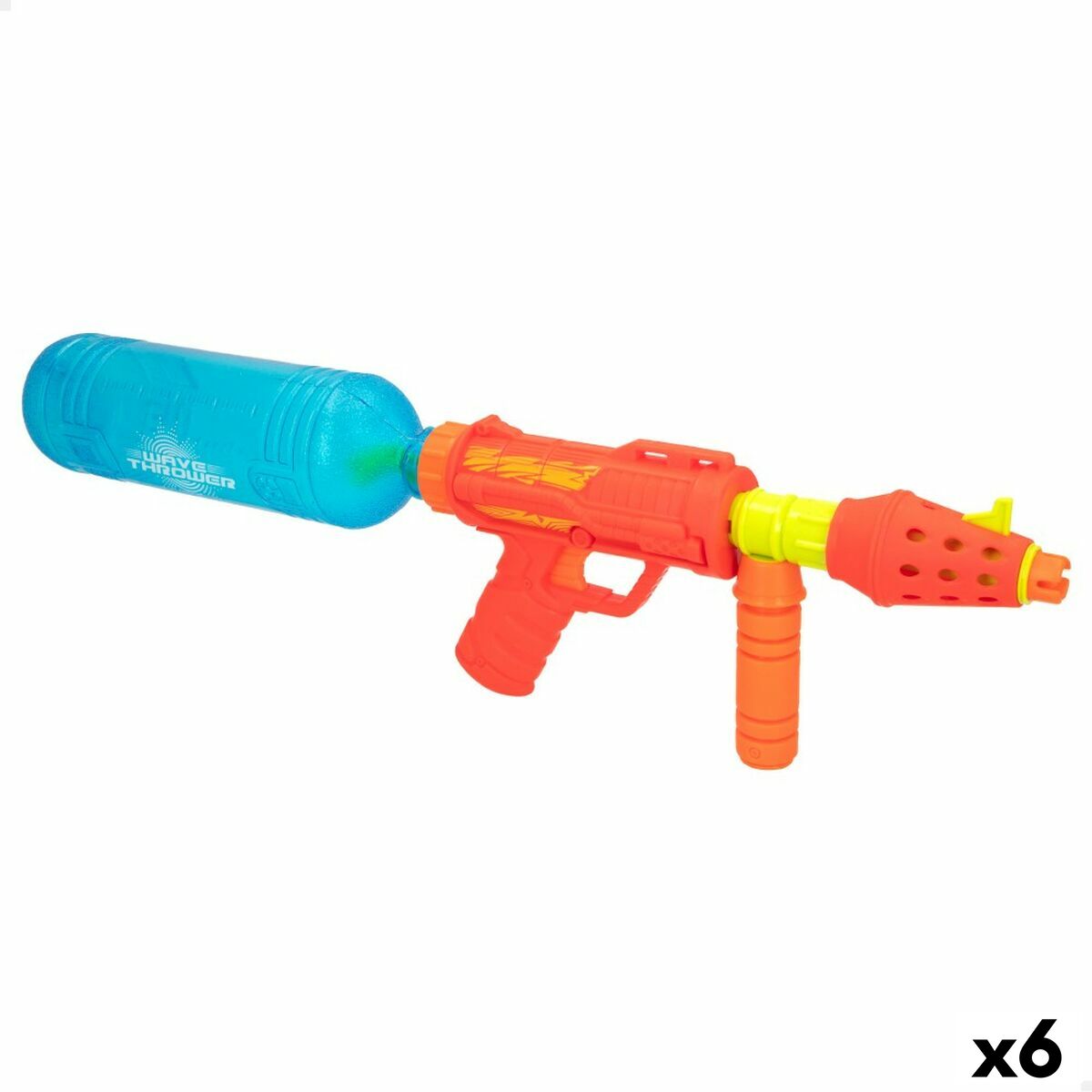 Wasserpistole Wave Thrower Blaster 50 x 14 x 7 cm (6 Stück) von Colorbaby