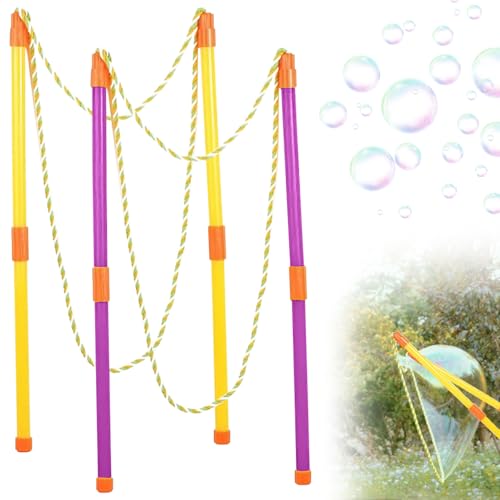 Colorich 2 Paar Riesenseifenblasen Set, Seifenblasen Groß Teleskopische Entwurfs, Seifenblasen Kinder Zauberblasen für Kinder Erwachsene Sommer Outdoor Spielzeug Gartenspielzeug Colorich 2 Paar Riesenseifenblasen Set, Seifenblasen Groß Teleskopische Entwurfs, Seifenblasen Kinder Zauberblasen für Kinder Erwachsene Sommer Outdoor Spielzeug Gartenspielzeug von Colorich ㅤ