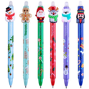 Colorino Erasable Gel Pens Weihnachten 6er Set Colorino Erasable Gel Pens Weihnachten 6er Set von Colorino