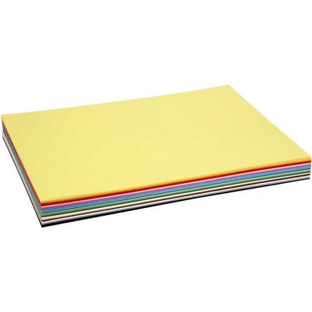 Farbkarton, A2, Blatt 420x594 mm, 180 g, Sortierte Farben, 300 Bl. sor Farbkarton, A2, Blatt 420x594 mm, 180 g, Sortierte Farben, 300 Bl. sor von Colortime