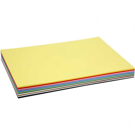 Farbkarton, A2 420x600mm, 180g, 20 Blatt, versch . Farben Farbkarton, A2 420x600mm, 180g, 20 Blatt, versch . Farben von Colortime