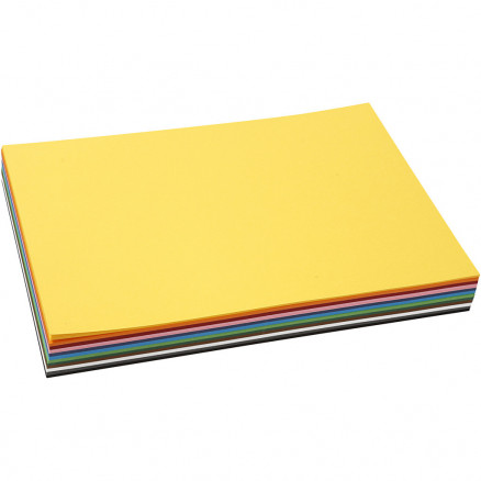 Farbkarton, A4 210x297mm, 180g, 120 versch. Blätter Farbkarton, A4 210x297mm, 180g, 120 versch. Blätter von Colortime
