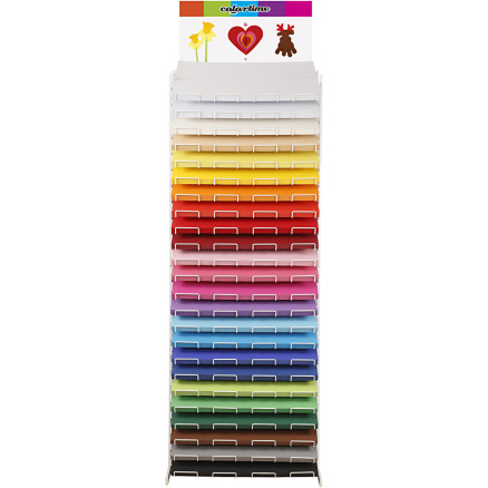 Farbkarton, A2, Blatt 420x594 cm, 180 g, Sortierte Farben, 23x100 Bl./ Farbkarton, A2, Blatt 420x594 cm, 180 g, Sortierte Farben, 23x100 Bl./ von Colortime