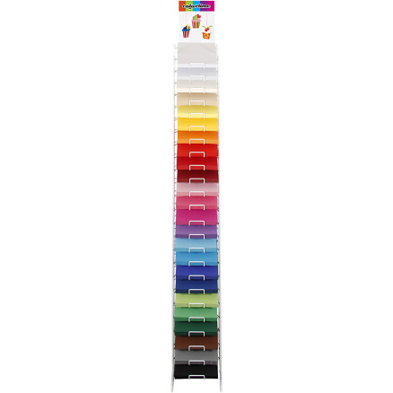 Farbkarton, A4, Blatt 210x297 mm, 180 g, Sortierte Farben, 24x100 Bl./ Farbkarton, A4, Blatt 210x297 mm, 180 g, Sortierte Farben, 24x100 Bl./ von Colortime