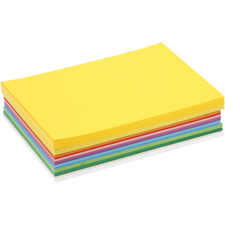 Frühlingskarton, A5, Blatt 148x210 mm, 180 g, Sortierte Farben, 300 Bl Frühlingskarton, A5, Blatt 148x210 mm, 180 g, Sortierte Farben, 300 Bl von Colortime