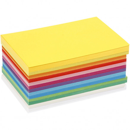 Kreativ-Karton, A6 105x148mm, 180g, 300 Blatt, Farbenmix von Colortime