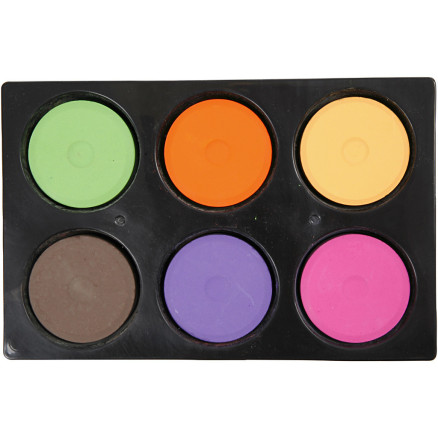 Aquarellfarben, H 16 mm, D 44 mm, Zusätzliche Farben, 1 Pck Aquarellfarben, H 16 mm, D 44 mm, Zusätzliche Farben, 1 Pck von Colortime