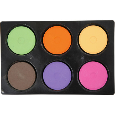 Aquarellfarben, H 19 mm, D 57 mm, Zusätzliche Farben, 1 Pck Aquarellfarben, H 19 mm, D 57 mm, Zusätzliche Farben, 1 Pck von Colortime