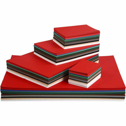 Weihnachts-Karton, A2,A3,A4,A5,A6, 180 g, Sortierte Farben, 1800 Bl. s Weihnachts-Karton, A2,A3,A4,A5,A6, 180 g, Sortierte Farben, 1800 Bl. s von Colortime