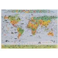 Die Kinderweltkarte als Puzzle von Columbus Globen