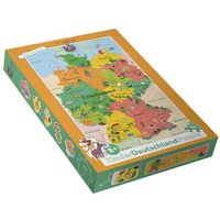 Die Kinderdeutschlandkarte als Puzzle von Columbus Verlag