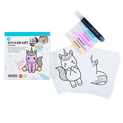 Comansi SA10101 Art Basic Unicornio: Erstellen Sie Ihre eigenen 3D-Aufkleber Comansi SA10101 Art Basic Unicornio: Erstellen Sie Ihre eigenen 3D-Aufkleber von Comansi