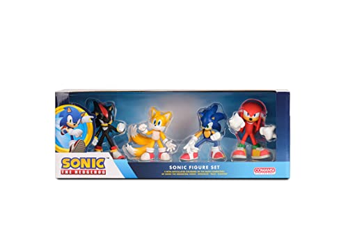 Comansi Sonic Collection Set (4 Figuren: Sonic, Shadow, Knuckles, Tails), Y90300 von Comansi