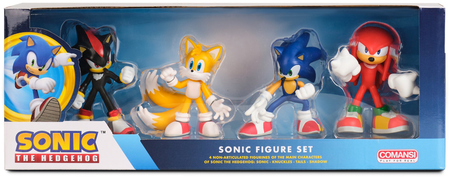 Comansi Sonic Figuren Geschenkset 4er-Pack Comansi Sonic Figuren Geschenkset 4er-Pack von Comansi