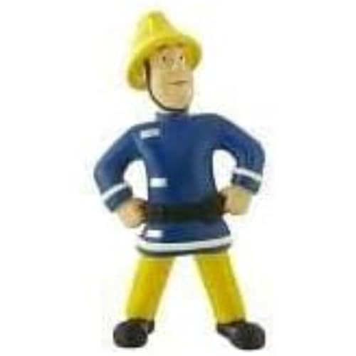 Comansi Figura Con Casco piezas de Fireman Figur, Feuerwehrmann Sam, mit Helm-Zubehör, 99957, bunt von Comansi