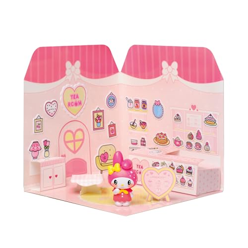 Kawaii Foodcourt My Melody Tea Room 40+ Aufkleber und 6 cm Figur | Sticker House | Comansi Kawaii Foodcourt My Melody Tea Room 40+ Aufkleber und 6 cm Figur | Sticker House | Comansi von Comansi