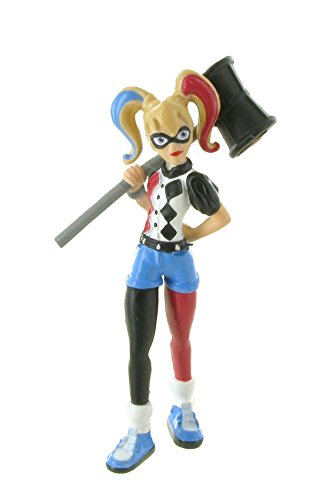 Comansi Super Hero Girls Figur Harley Quinn, 9 cm Y99114 von Comansi